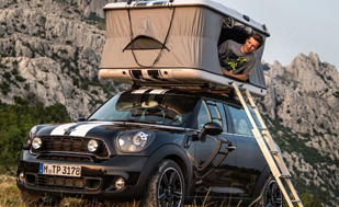 Mini Thinks its Cars are Ideal for Camping