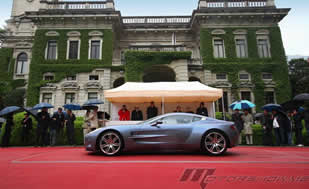 Aston Martin One-77 wins top design award at the Concorso d’Eleganza, Villa d’Este