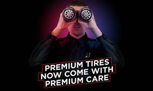 Become a VIP customer and get insurance for your tires! 