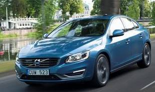The Volvo S60, typically Scandinavian with a stylish Interior