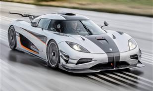 Watch the Koenigsegg One:1 breaking  the street-legal production car lap record at Spa-Francorchamps
