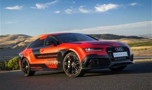 Ever heard of a self racing car? Watch Robby, a 2016 Audi RS7 