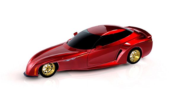 The road-legal DeltaWing saloon