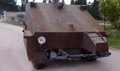 Syrian Rebels Build a PlayStation-Controlled Tank