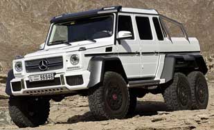 Mercedes Reveals 6x6 G63 AMG