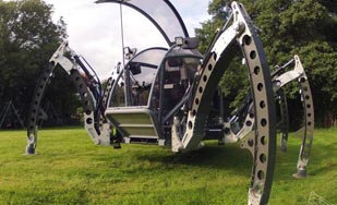 Meet the Robotic Mantis Hexapod