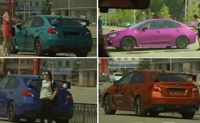 بالفيديو: سيارة كالحرباء تتغيّر ألوانها فجأة
