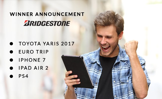 Official Announcement of Bridgestone Winners