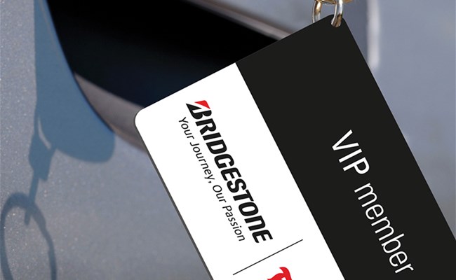 Activate your VIP card and benefit from Bridgestone's services