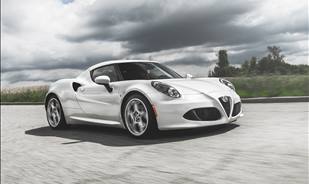 Alfa Romeo 4C, a mid-engine Italian exotic coupe