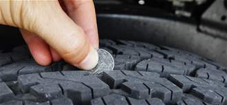 Learn how to check your tire tread with this life hack from Bridgestone